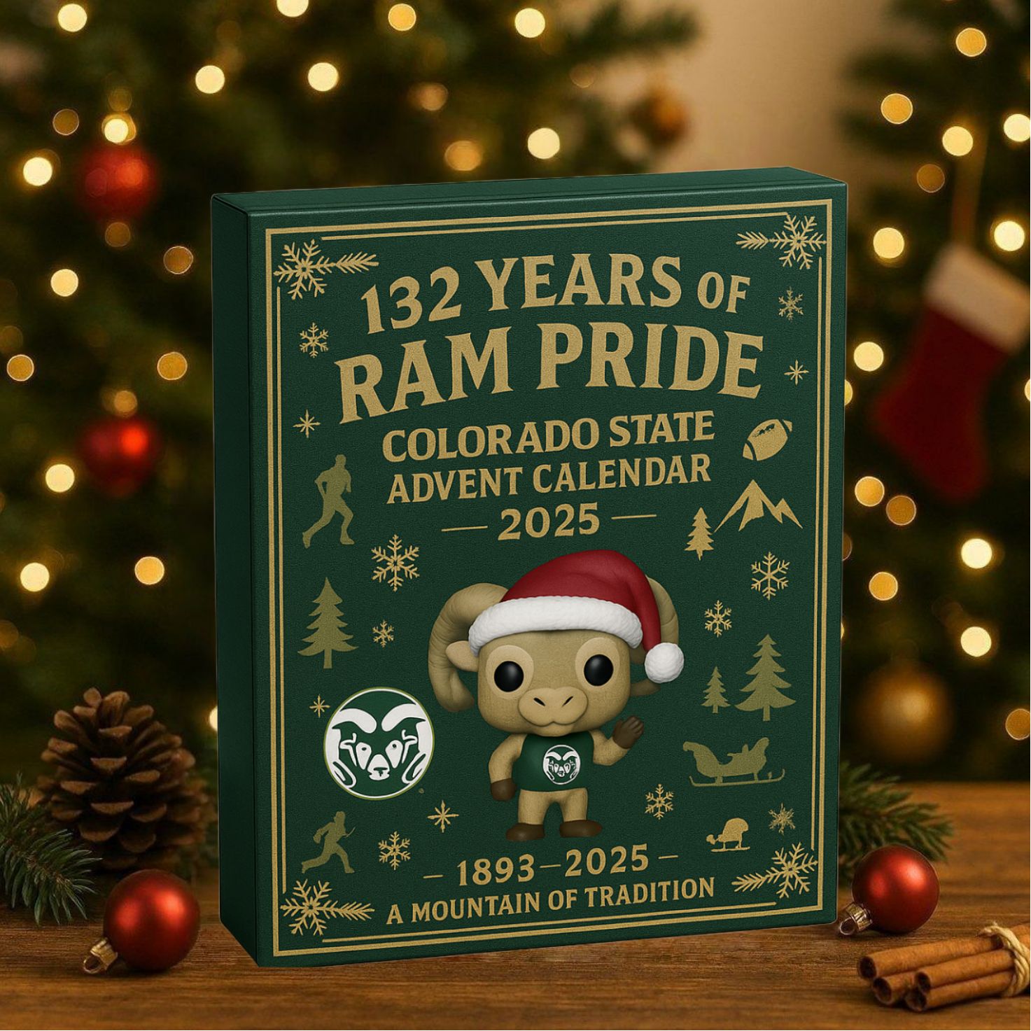 Colorado State Rams 132nd Anniversary Advent Calendar