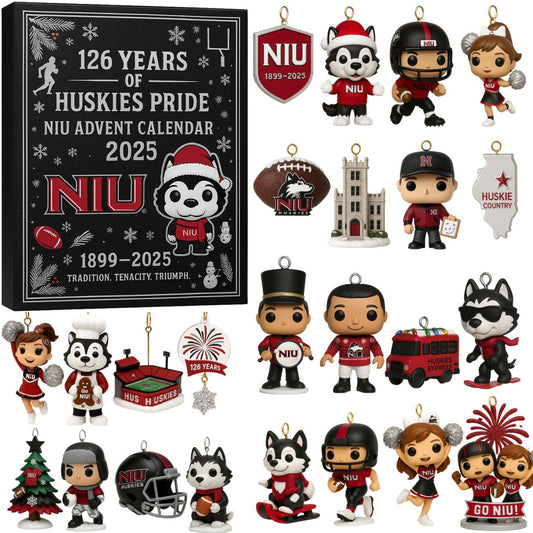Northern Illinois Huskies 126th Anniversary Advent Calendar