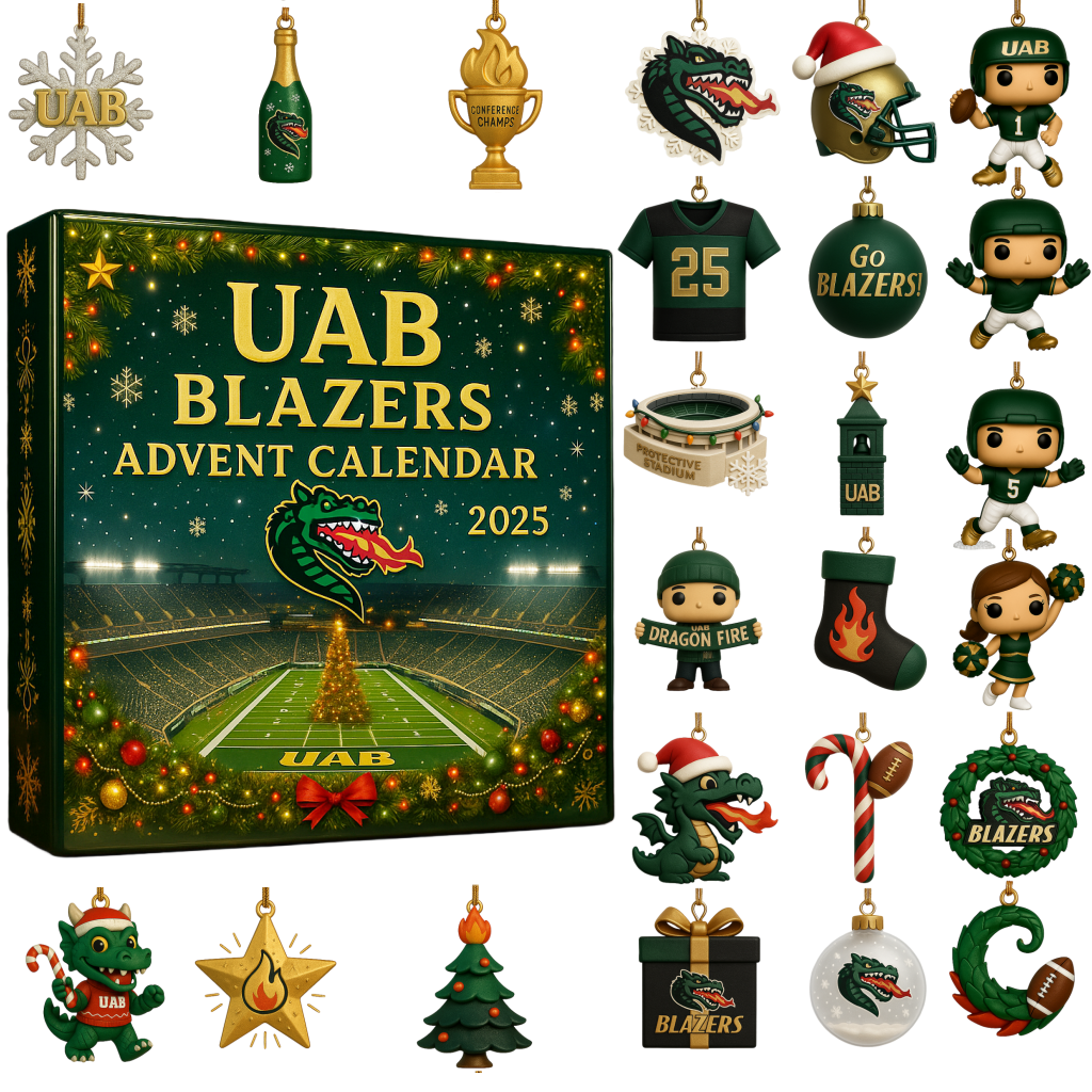 2025 UAB Blazers Advent Calendar