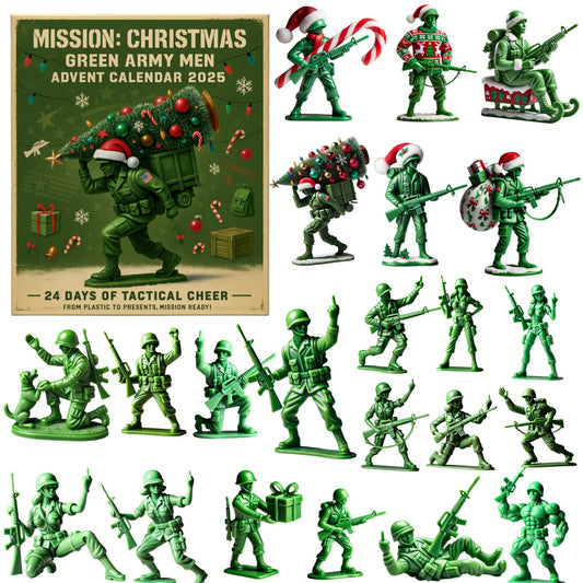 MISSION: CHRISTMAS â€?Green Army Men Advent Calendar