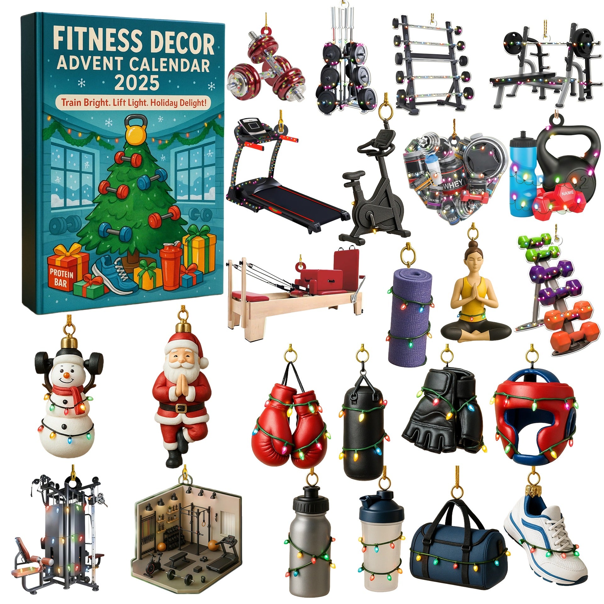 Fitness Decor Advent Calendar 2025