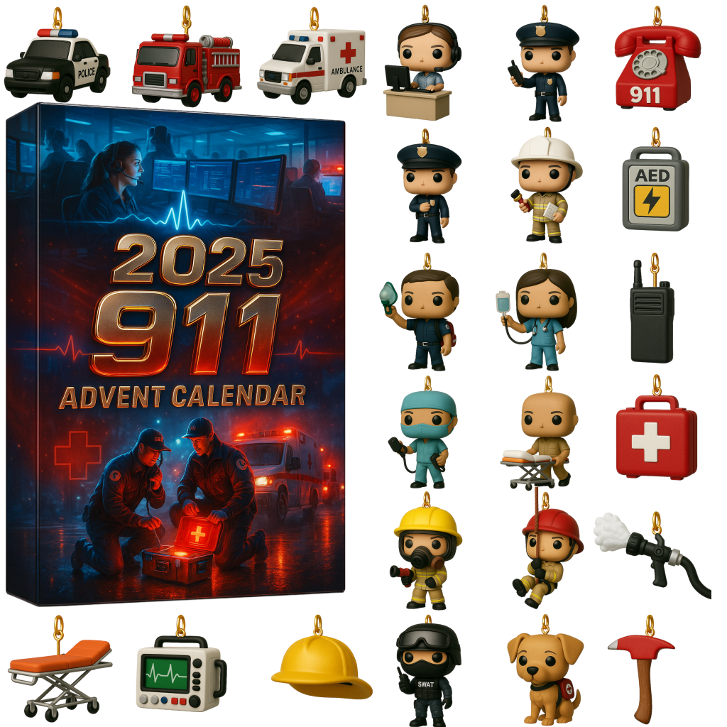 911 Emergency Hotline 2025 Advent Calendar