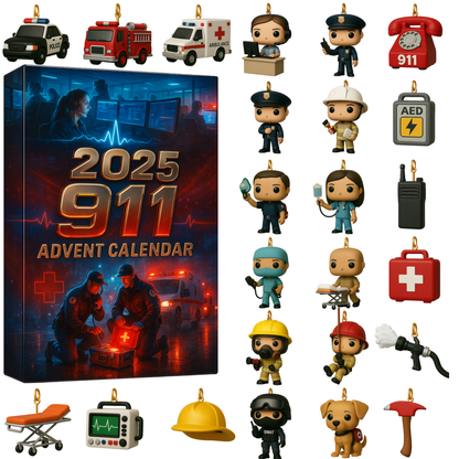 911 Emergency Hotline 2025 Advent Calendar