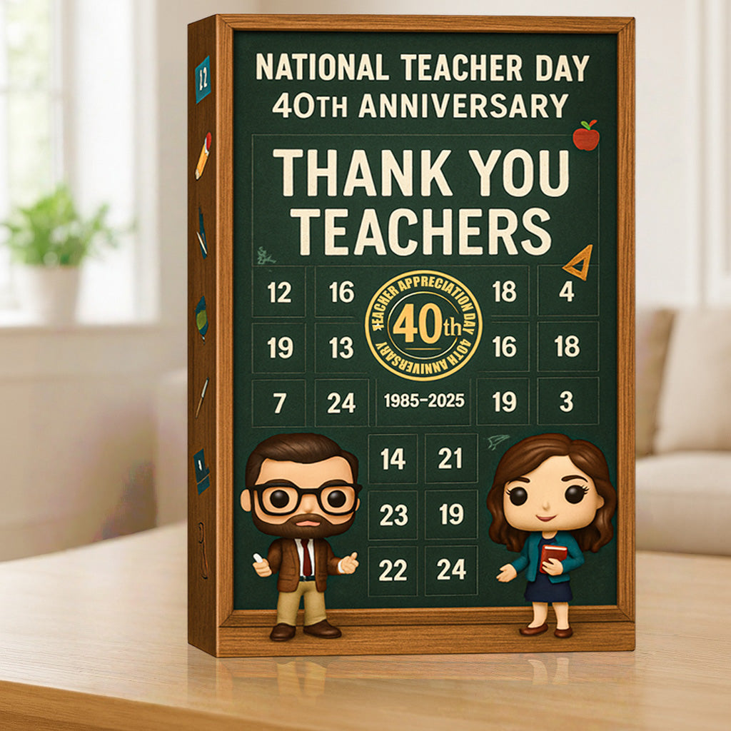 National Teacher Day · 40th Anniversary Advent Calendar
