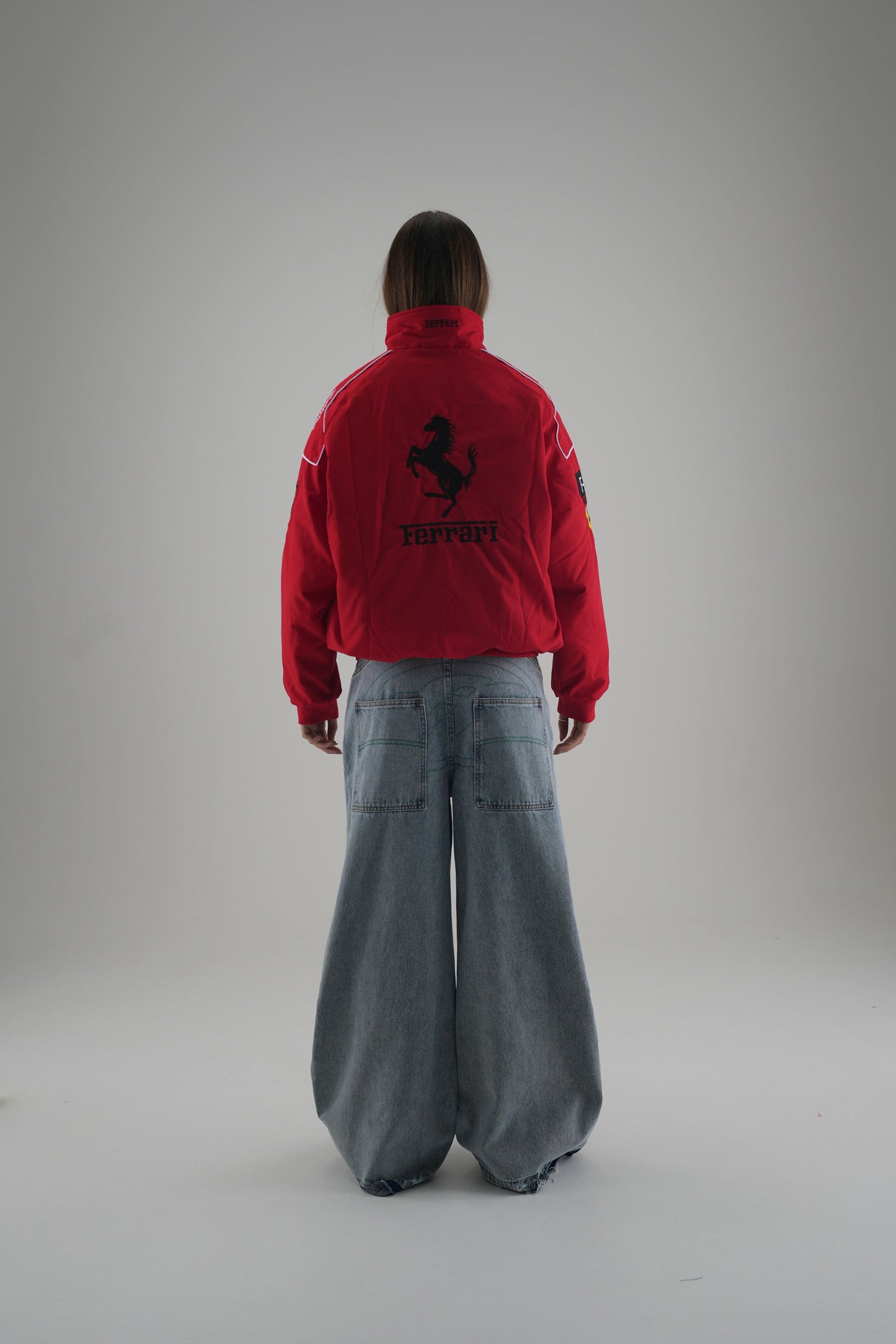 Ferrari F1 Vintage Racing Jacket - Red Edition