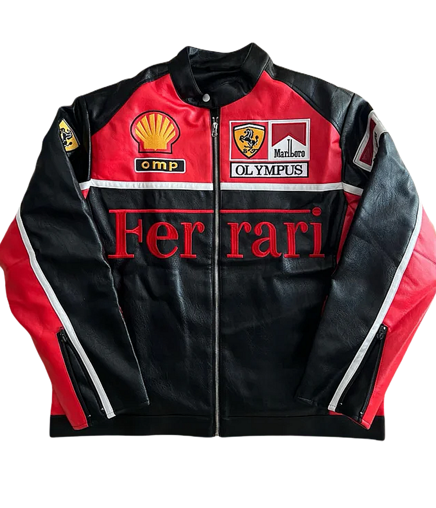 Ferrari F1 Leather Jacket - Olympus Edition 