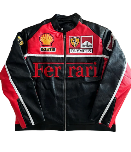 Ferrari F1 Leather Jacket - Olympus Edition 