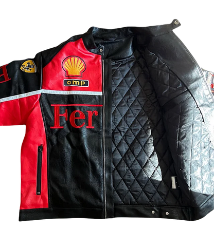 Ferrari F1 Leather Jacket - Olympus Edition 
