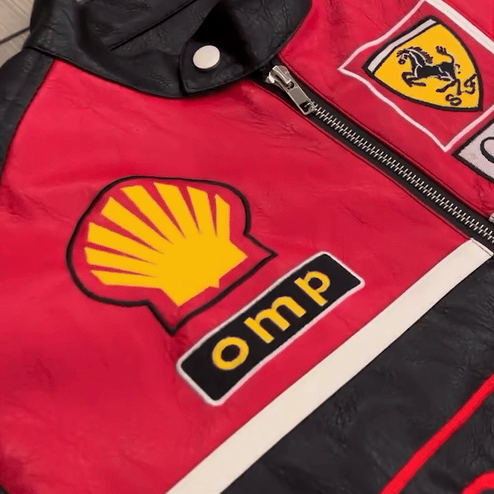 Ferrari F1 Leather Jacket - Olympus Edition 