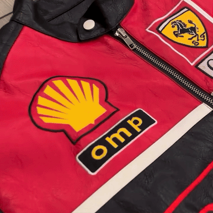 Ferrari F1 Leather Jacket - Olympus Edition 