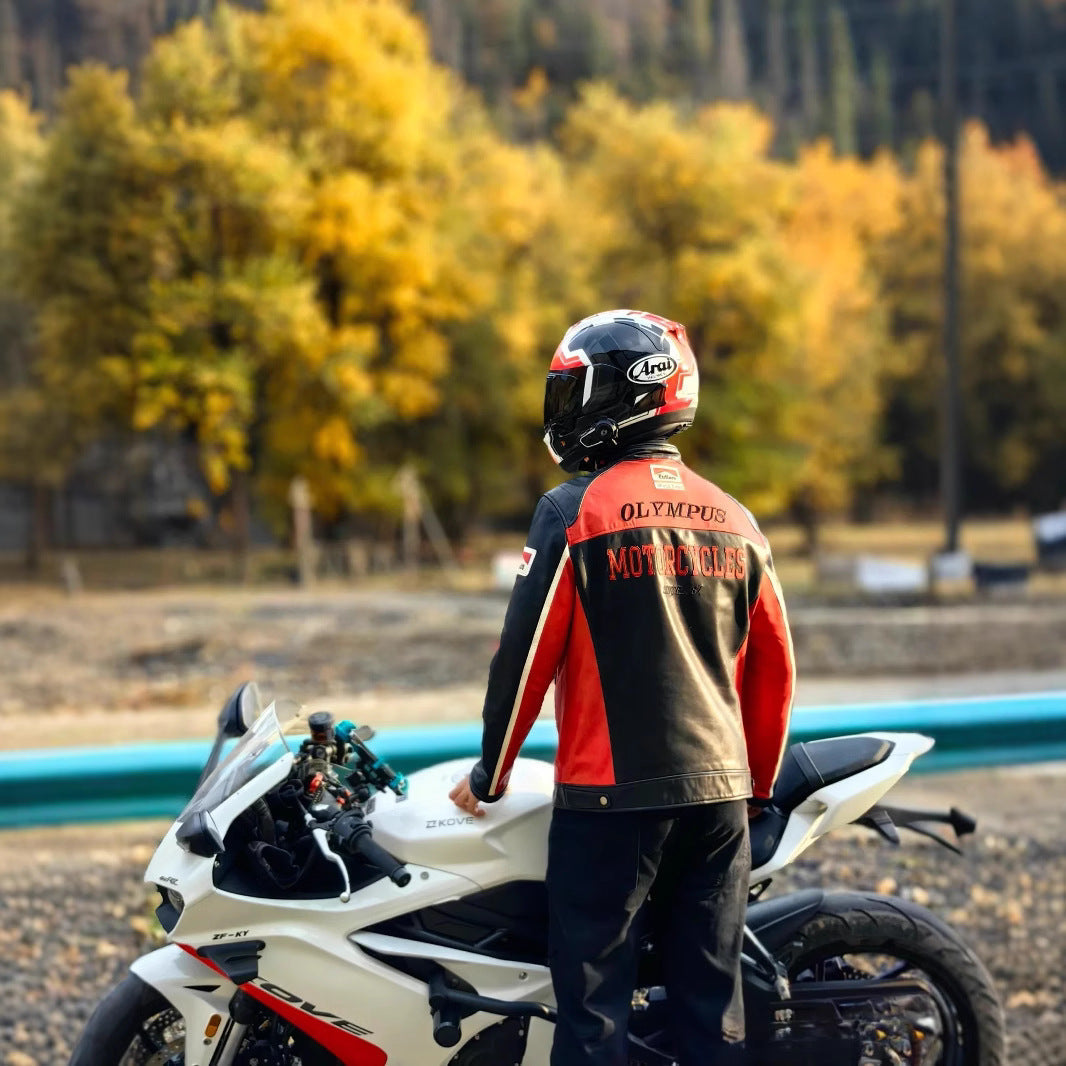 Ferrari F1 Leather Jacket - Olympus Edition 