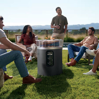 مدفأة البروبان الخارجية Nithtnja™ Fireside360™ وحفرة النار الخالية من الدخان