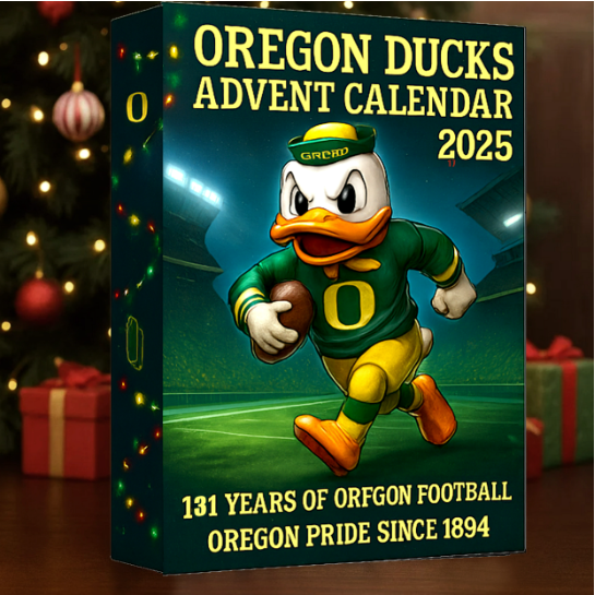 Oregon Ducks Advent Calendar 131st Anniversary – 2025