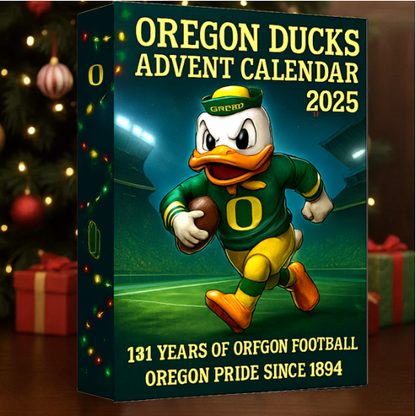 Oregon Ducks Advent Calendar 131st Anniversary – 2025