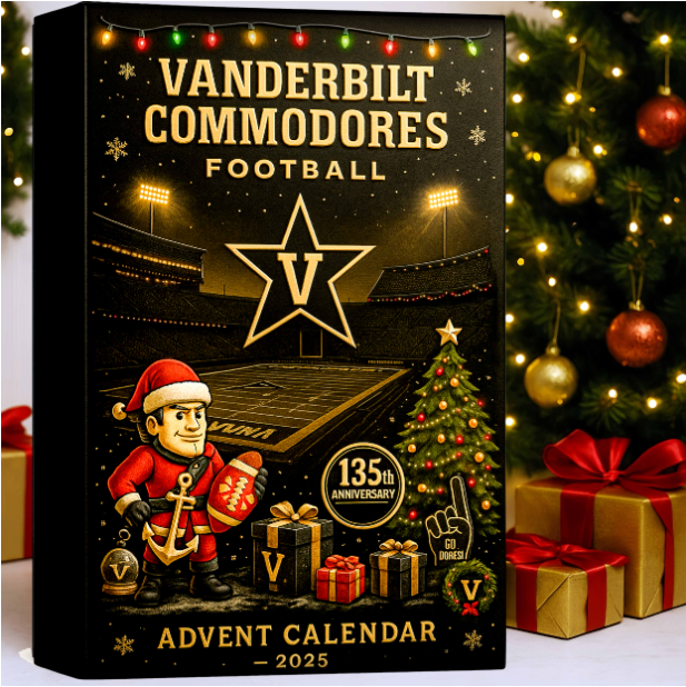 Vanderbilt Commodores 135th Anniversary Advent Calendar 2025