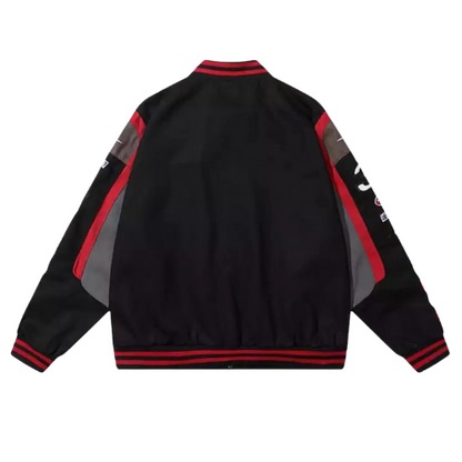 Black M&amp;M Vintage Racing Jacket