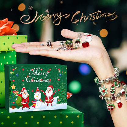 💥Buy 2 Free Shipping💥DIY Christmas Advent Calendar Bracelets Set 🎁