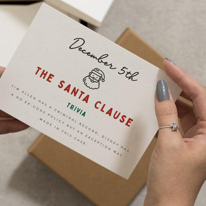 🎄Christmas Advent Calendar-🗃Twenty-Four Days Of Christmas Card Set 