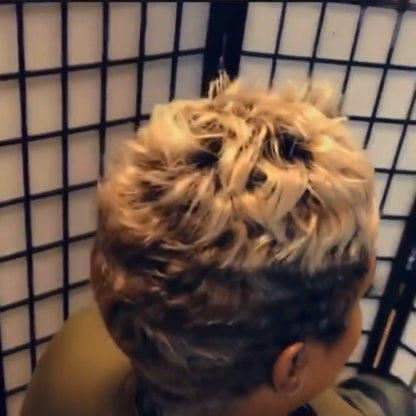 2025 New Fashion Summer Natural Pixie Cut Wig 