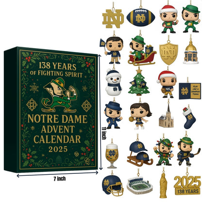 Notre Dame Fighting Irish 138th Anniversary Advent Calendar