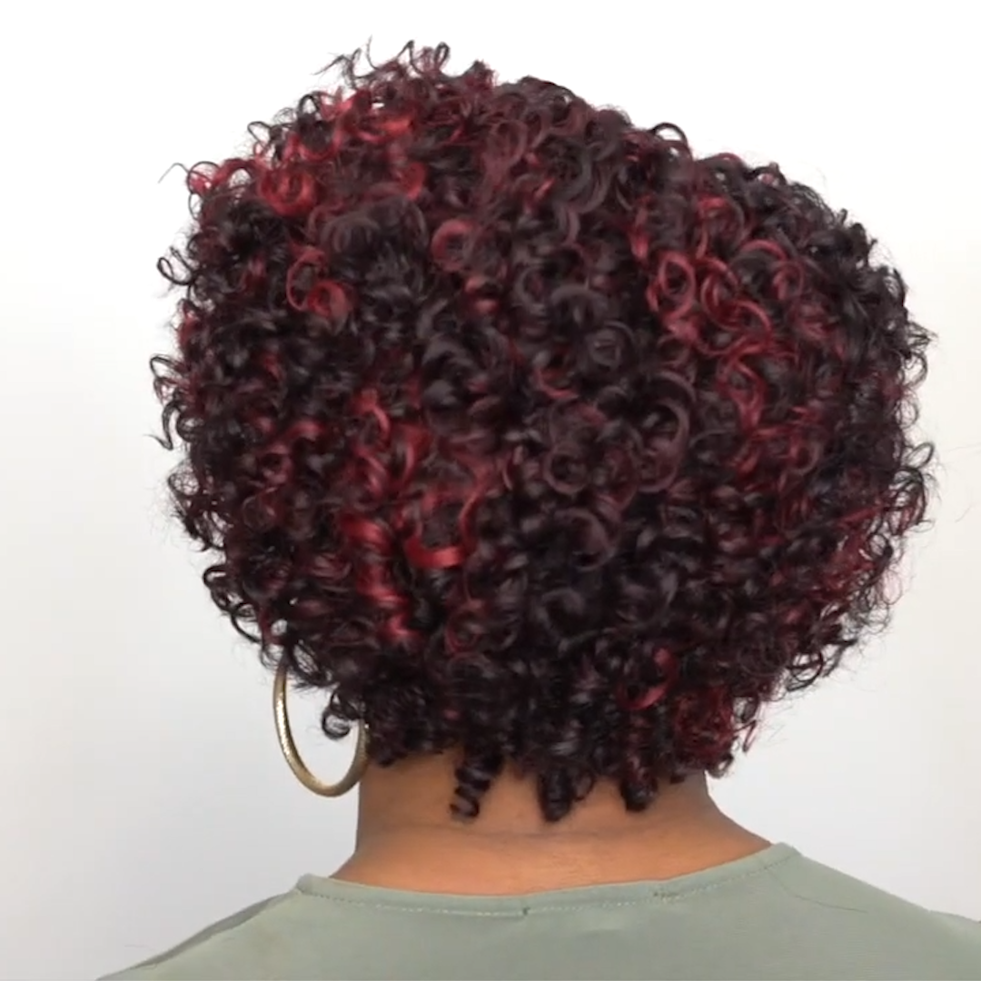 2025 New Fashion Natural Curly Pixie Cut Wig 