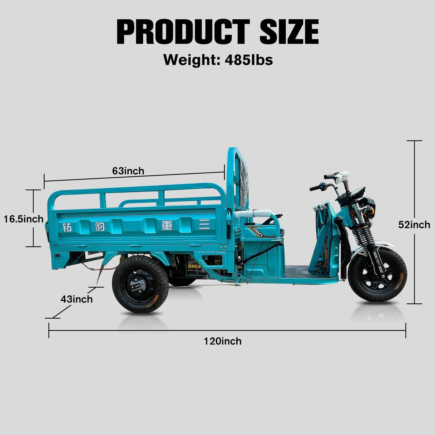 دراجة ثلاثية العجلات كهربائية لنقل البضائع، شاحنة صغيرة، دراجة ثلاثية العجلات كهربائية لنقل البضائع 