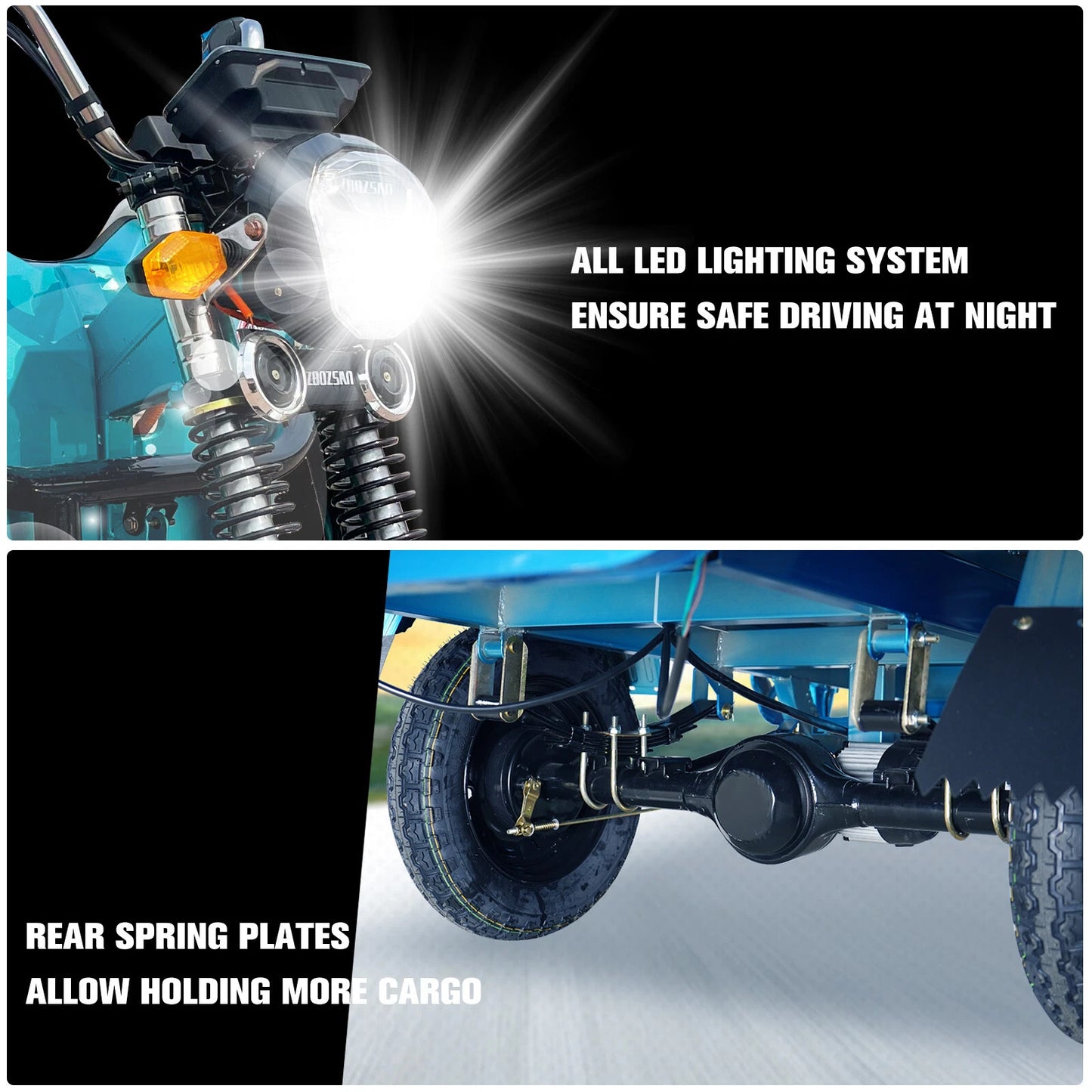 دراجة ثلاثية العجلات كهربائية لنقل البضائع، شاحنة صغيرة، دراجة ثلاثية العجلات كهربائية لنقل البضائع 